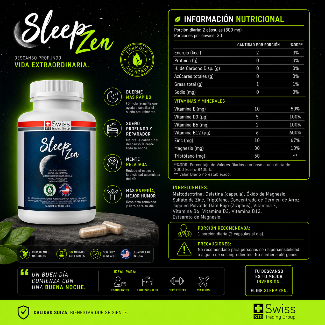 SleepZen™ – Duerme bien y vive mejor