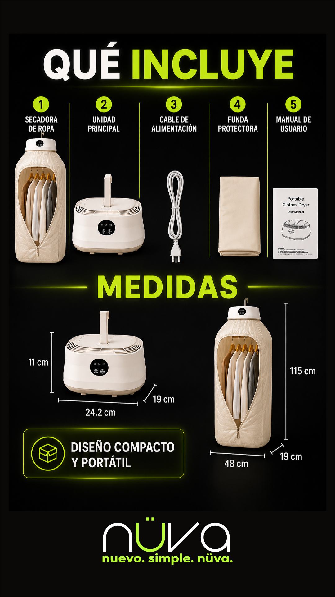 Nunca con la ropa húmeda del depto.⚡️